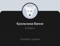 Снова обосрался от страха и удалил свою страницу после 3 февраля.